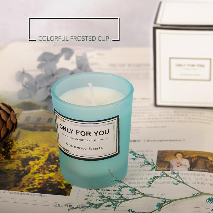 Vela Scented de relaxamento altamente Scented duradouro dos homens do vidro durável sem fumaça Eco-amigável por atacado