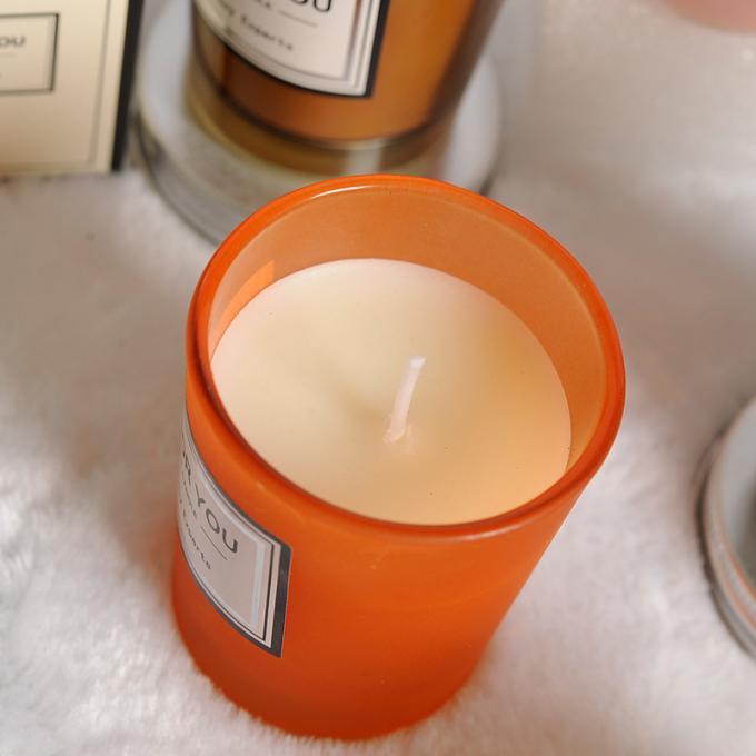Vela Scented de relaxamento altamente Scented duradouro dos homens do vidro durável sem fumaça Eco-amigável por atacado