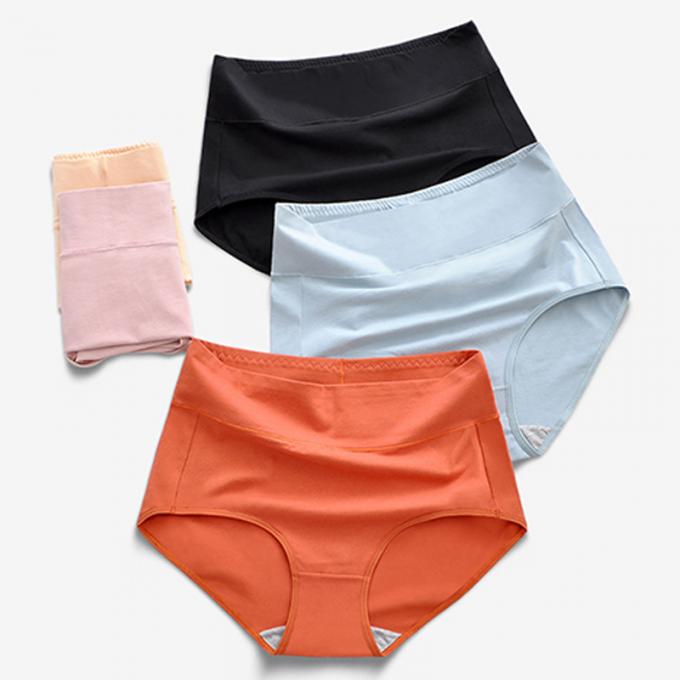 Senhora Psnties do roupa interior das mulheres do algodão das mulheres sem emenda do calcinha do biquini do estiramento do algodão das mulheres dos fundamentos