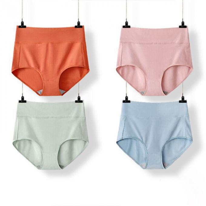 Senhora Psnties do roupa interior das mulheres do algodão das mulheres sem emenda do calcinha do biquini do estiramento do algodão das mulheres dos fundamentos