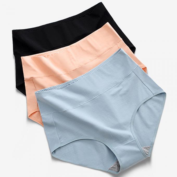 Senhora Psnties do roupa interior das mulheres do algodão das mulheres sem emenda do calcinha do biquini do estiramento do algodão das mulheres dos fundamentos