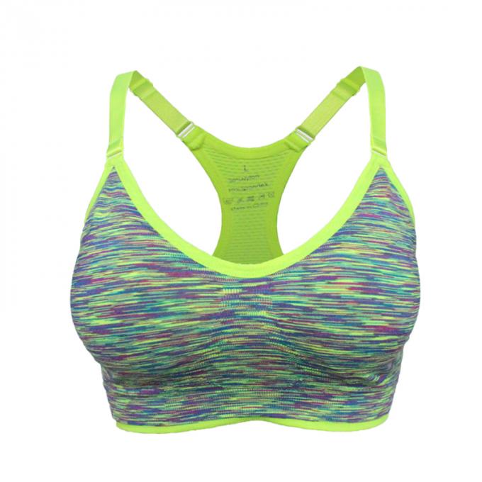 A Rápido-secagem contínua à prova de choque de Wicking do roupa interior da aptidão superior das camisas dos sutiãs dos esportes projeta o sutiã dos esportes de Crossfit