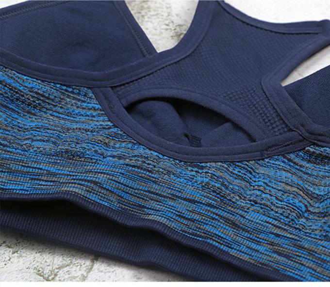 A Rápido-secagem contínua à prova de choque de Wicking do roupa interior da aptidão superior das camisas dos sutiãs dos esportes projeta o sutiã dos esportes de Crossfit