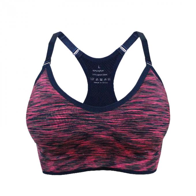 A Rápido-secagem contínua à prova de choque de Wicking do roupa interior da aptidão superior das camisas dos sutiãs dos esportes projeta o sutiã dos esportes de Crossfit