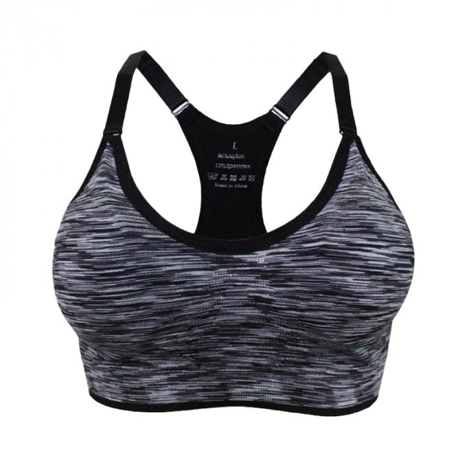 A Rápido-secagem contínua à prova de choque de Wicking do roupa interior da aptidão superior das camisas dos sutiãs dos esportes projeta o sutiã dos esportes de Crossfit