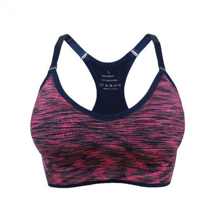 A Rápido-secagem contínua à prova de choque de Wicking do roupa interior da aptidão superior das camisas dos sutiãs dos esportes projeta o sutiã dos esportes de Crossfit