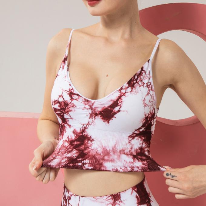 Das mulheres de corrida da camiseta de alças da ioga das camisas do exercício sem emenda quente do sutiã dos esportes do Longline de Saling camiseta de alças sem mangas das senhoras do exercício das camisetas de alças