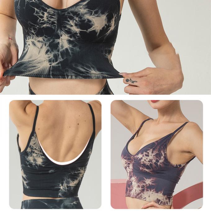 Das mulheres de corrida da camiseta de alças da ioga das camisas do exercício sem emenda quente do sutiã dos esportes do Longline de Saling camiseta de alças sem mangas das senhoras do exercício das camisetas de alças