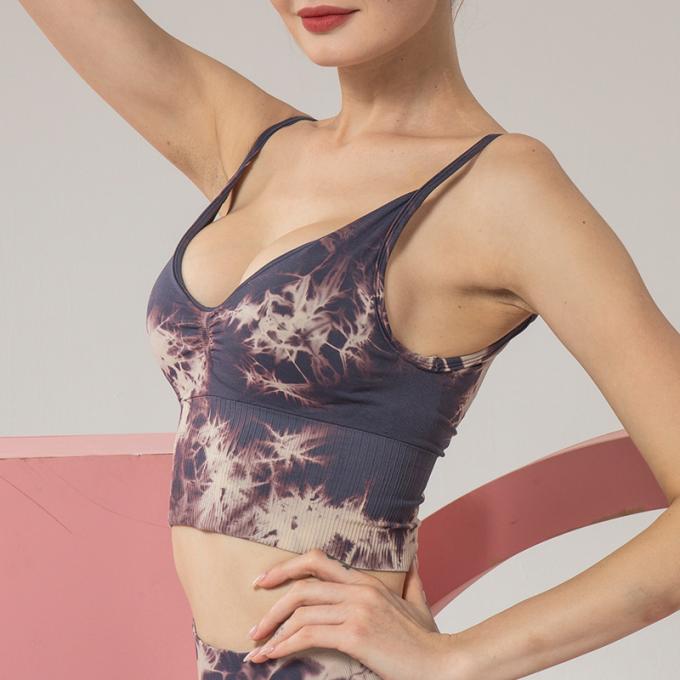 Das mulheres de corrida da camiseta de alças da ioga das camisas do exercício sem emenda quente do sutiã dos esportes do Longline de Saling camiseta de alças sem mangas das senhoras do exercício das camisetas de alças