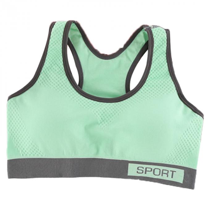 Do sutiã de alto impacto à prova de choque dos esportes da aptidão do sutiã dos esportes da forma da cor de Macaron aptidão superior de corrida