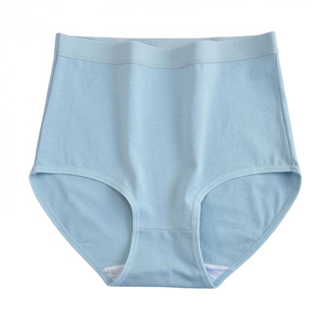 Do algodão positivo do roupa interior do tamanho das mulheres por atacado cintura meados de nenhuma cuecas das senhoras da cobertura total superior do queque breve
