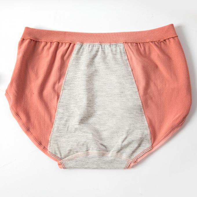Cuecas fêmea de alta qualidade do roupa interior da cuecas menstrual portal íntimo por atacado da prova do escape dos biquinis do Alto-corte da cuecas do período