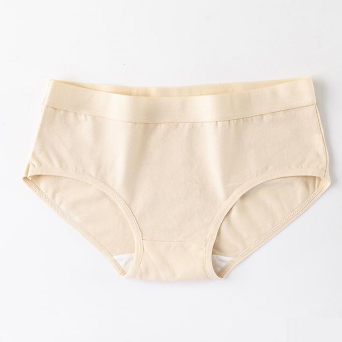 Algodão meados de sem emenda novo do roupa interior das mulheres da cintura do estilo japonês do biquini da cuecas do roupa interior da forma