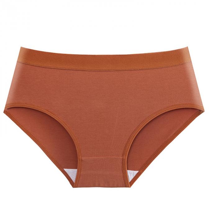 Algodão meados de sem emenda novo do roupa interior das mulheres da cintura do estilo japonês do biquini da cuecas do roupa interior da forma