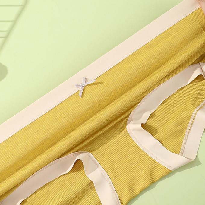 O algodão médio de Traceless da cintura da menina por atacado respirável mais o roupa interior do tamanho 3 camadas escapa a cuecas das mulheres da prova
