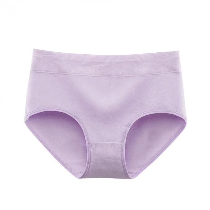 Roupa interior completo brandamente respirável meados de das mulheres do algodão da elevação das mulheres por atacado breve mais o tamanho para a cuecas das mulheres