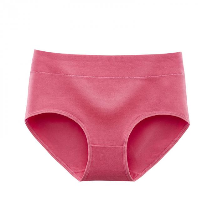Roupa interior completo brandamente respirável meados de das mulheres do algodão da elevação das mulheres por atacado breve mais o tamanho para a cuecas das mulheres