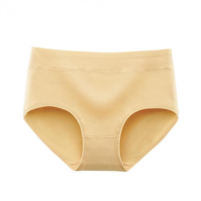 Roupa interior completo brandamente respirável meados de das mulheres do algodão da elevação das mulheres por atacado breve mais o tamanho para a cuecas das mulheres