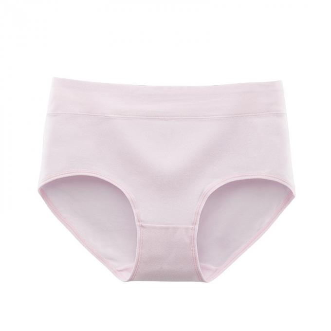 Roupa interior completo brandamente respirável meados de das mulheres do algodão da elevação das mulheres por atacado breve mais o tamanho para a cuecas das mulheres