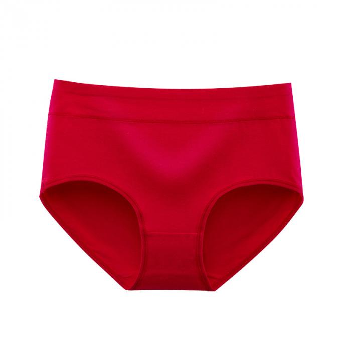 Roupa interior completo brandamente respirável meados de das mulheres do algodão da elevação das mulheres por atacado breve mais o tamanho para a cuecas das mulheres