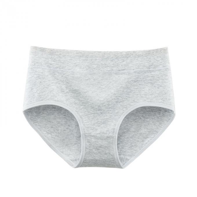 Roupa interior completo brandamente respirável meados de das mulheres do algodão da elevação das mulheres por atacado breve mais o tamanho para a cuecas das mulheres