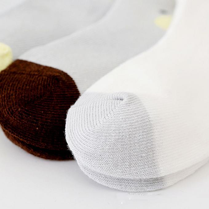 Dos desenhos animados antiderrapantes orgânicos do algodão das peúgas do bebê peúgas bonitos para do algodão recém-nascido engraçado louco do algodão do bebê peúgas recém-nascidas feitas sob encomenda do bebê