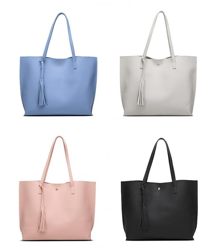 As bolsas europeias novas das mulheres dos sacos empurram o ombro colorido dos sacos de mão das senhoras da senhora School Bag Casual