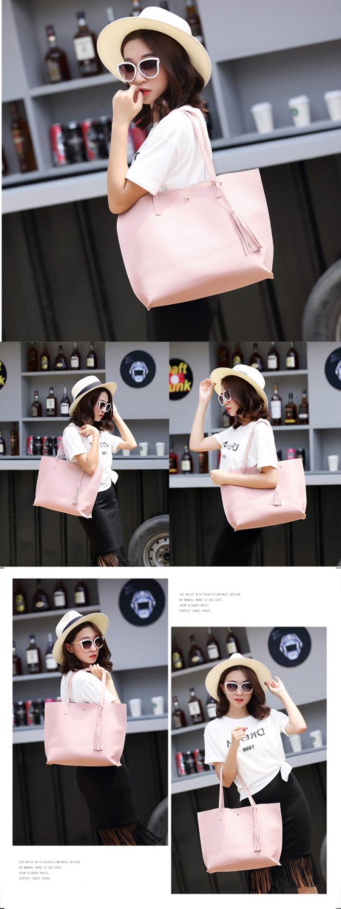 As bolsas europeias novas das mulheres dos sacos empurram o ombro colorido dos sacos de mão das senhoras da senhora School Bag Casual