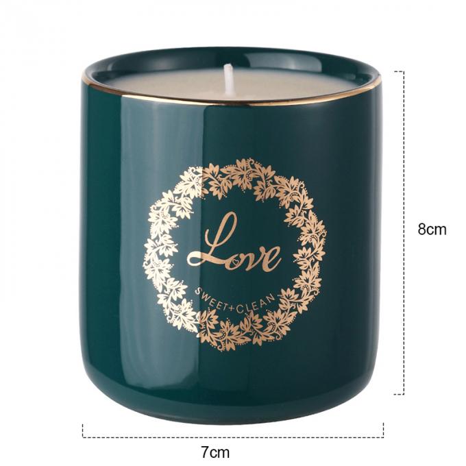 Venda por atacado natural de Valentine Day Weddings Scented Candles do aniversário do dia da mãe das velas de Rose Jasmine Scent Luxury da cera da soja