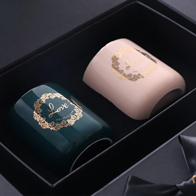 Venda por atacado natural de Valentine Day Weddings Scented Candles do aniversário do dia da mãe das velas de Rose Jasmine Scent Luxury da cera da soja
