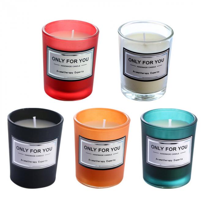 Vela Scented de relaxamento altamente Scented duradouro dos homens do vidro durável sem fumaça Eco-amigável por atacado