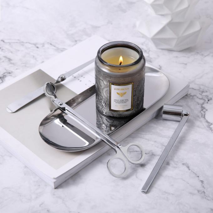 Velas Scented superiores de relaxamento altamente Scented duradouros do vidro durável sem fumaça Eco-amigável luxuoso
