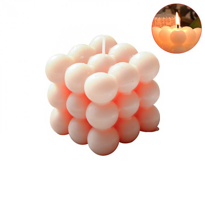A marca própria por atacado da marca própria de Jasmine Tropical Amber Glass Jar da flor Scented o luxo das velas