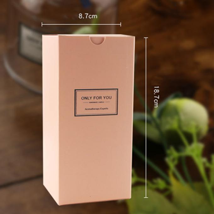 o óleo essencial luxuoso azul de vidro durável sem fumaça Eco-amigável de Bell de vento Scented velas no frasco de vidro