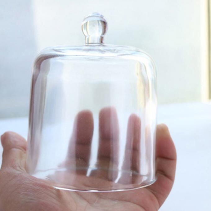 o óleo essencial luxuoso azul de vidro durável sem fumaça Eco-amigável de Bell de vento Scented velas no frasco de vidro