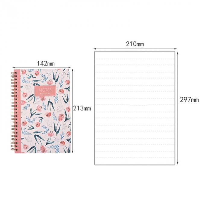 Dos cadernos relativos à promoção do negócio de Macaron A5 caderno espiral barato amigável maioria feito sob encomenda A4 de Eco