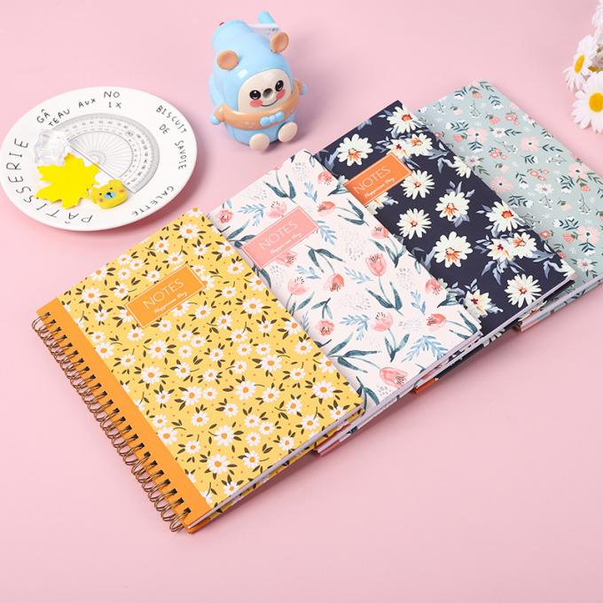 Dos cadernos relativos à promoção do negócio de Macaron A5 caderno espiral barato amigável maioria feito sob encomenda A4 de Eco