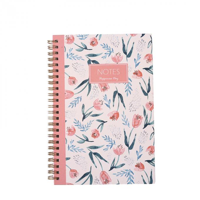 Dos cadernos relativos à promoção do negócio de Macaron A5 caderno espiral barato amigável maioria feito sob encomenda A4 de Eco