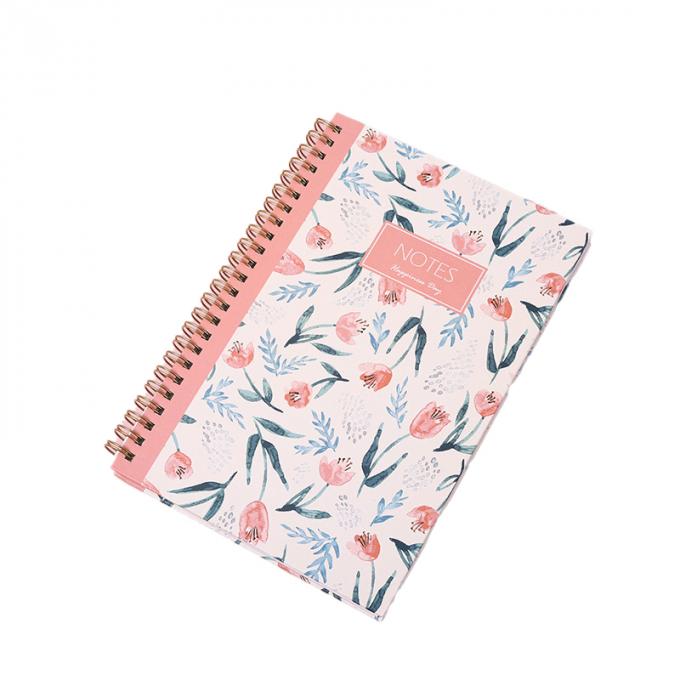 Dos cadernos relativos à promoção do negócio de Macaron A5 caderno espiral barato amigável maioria feito sob encomenda A4 de Eco