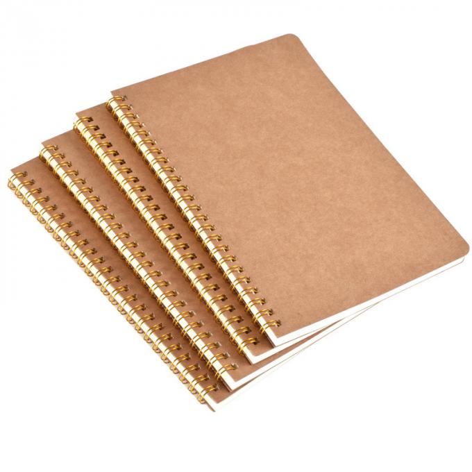 Espiral barata feita sob encomenda reciclada do caderno de Notebo dos cadernos do negócio por atacado -100% Eco-amigável