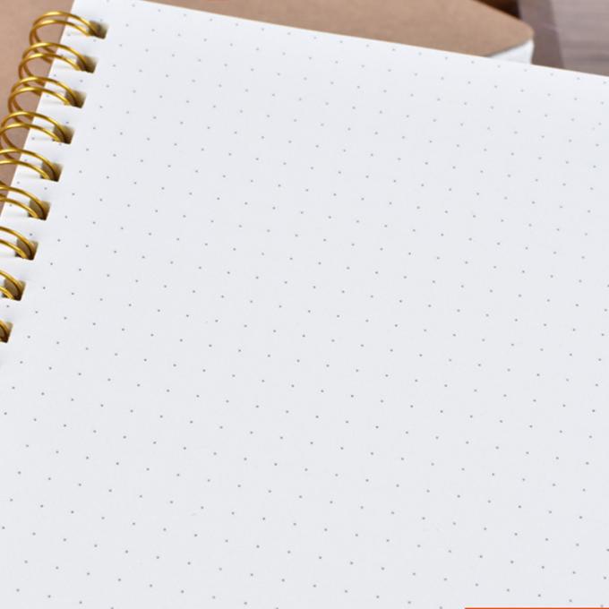 Espiral barata feita sob encomenda reciclada do caderno de Notebo dos cadernos do negócio por atacado -100% Eco-amigável