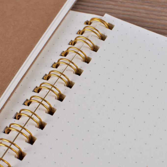 Espiral barata feita sob encomenda reciclada do caderno de Notebo dos cadernos do negócio por atacado -100% Eco-amigável