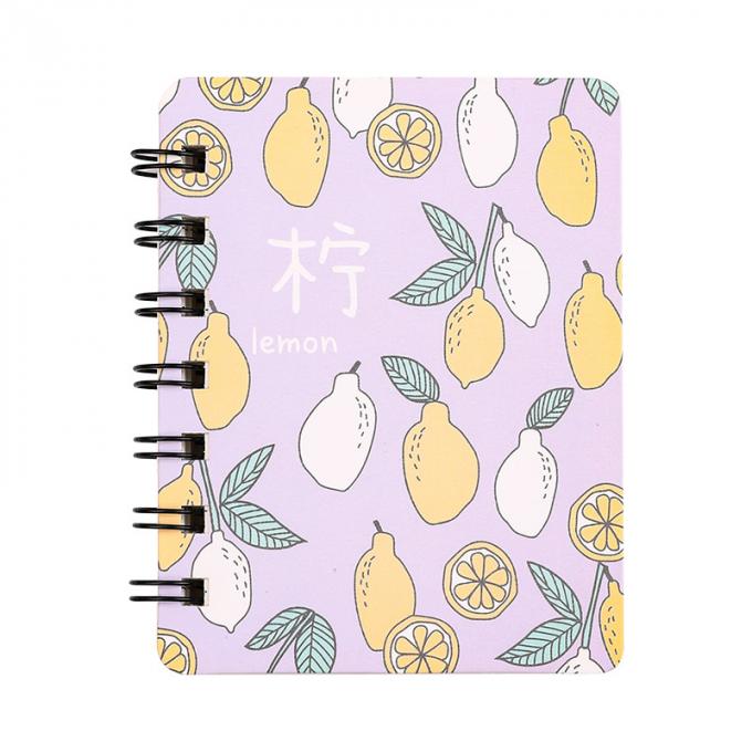 Mini Cartoon Spiral Wirebound Notebook criativo por atacado perfeito para os cadernos espirais do diário customizáveis