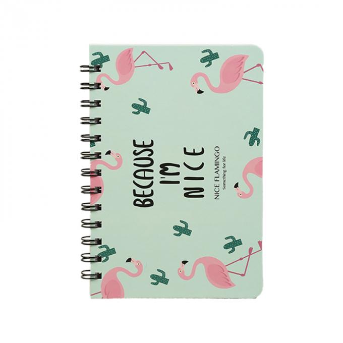 A espiral da programação de Mini Notebook Lovely Stationery Portable do bloco de notas da bobina dos desenhos animados gerencie o caderno