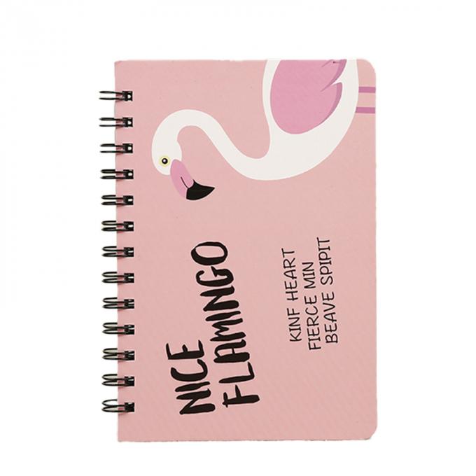 A espiral da programação de Mini Notebook Lovely Stationery Portable do bloco de notas da bobina dos desenhos animados gerencie o caderno