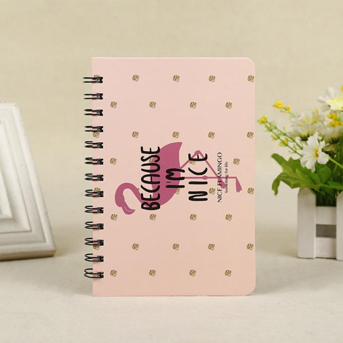 A espiral da programação de Mini Notebook Lovely Stationery Portable do bloco de notas da bobina dos desenhos animados gerencie o caderno