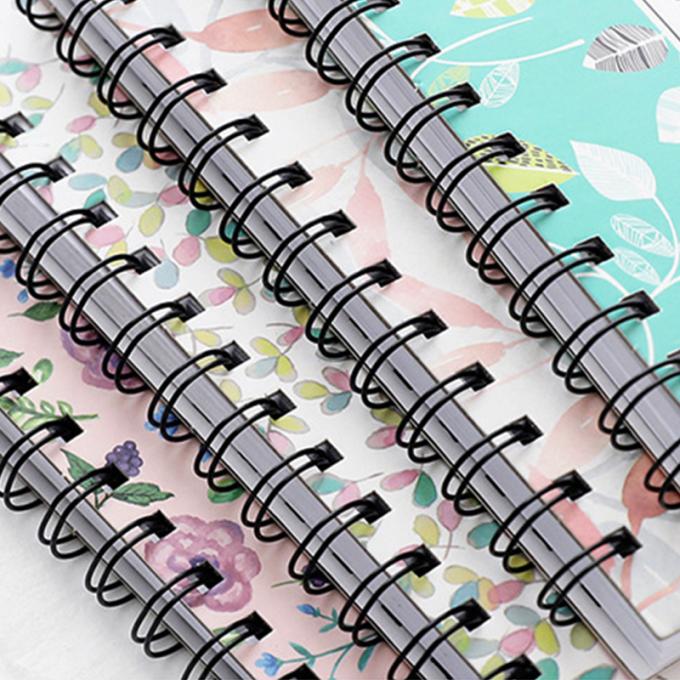A espiral da programação de Mini Notebook Lovely Stationery Portable do bloco de notas da bobina dos desenhos animados gerencie o caderno