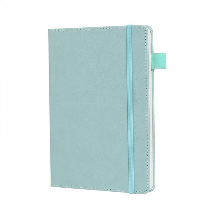 O negócio de couro por atacado do escritório do plutônio fornece a escrita Eco-amigável da capa dura com Pen Loop Thick Notebook