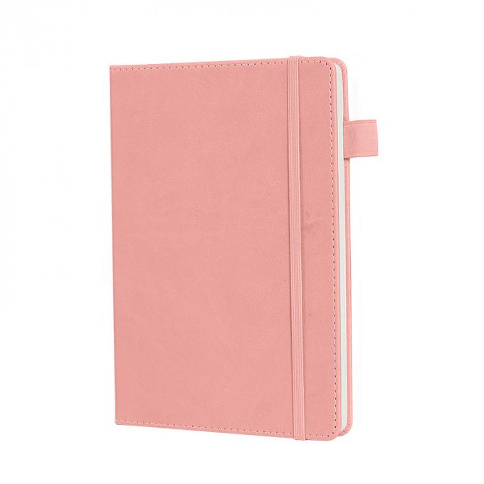 O negócio de couro por atacado do escritório do plutônio fornece a escrita Eco-amigável da capa dura com Pen Loop Thick Notebook