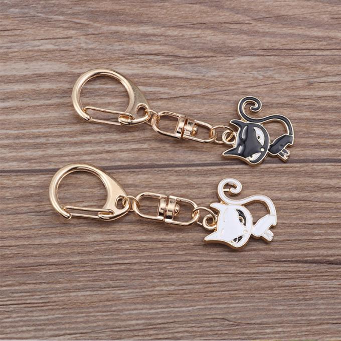 Acessórios chaves por atacado Keyhains de cristal de Diamond Crystal Mermaids Watermelons Moon Car Ring Metal Pendant Women Bag para presentes